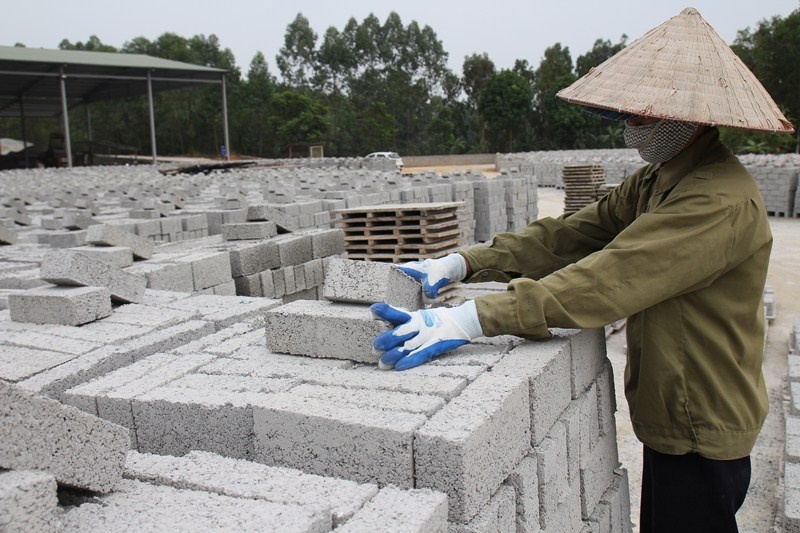 Yên Bái: Khuyến khích sản xuất vật liệu xây dựng thân thiện với môi trường